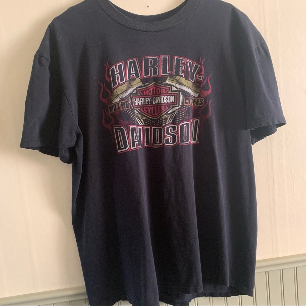 Harley Davidson distressed tee